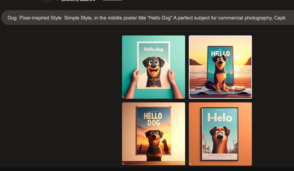 4 Best Disney Pixar AI Generators for FREE AI Pet Movie Poster